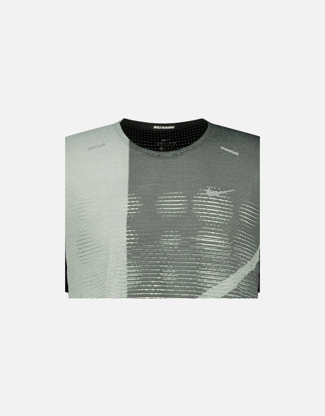 Dri-Fit Rise 365 T-Shirt Black & Grey