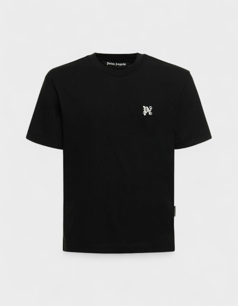Logo Monogram Shirt Black