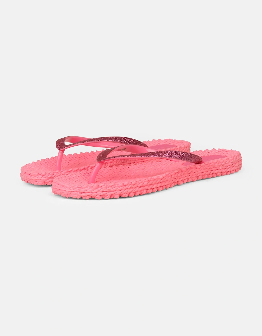 Neon pink flip flop, 3 of 2