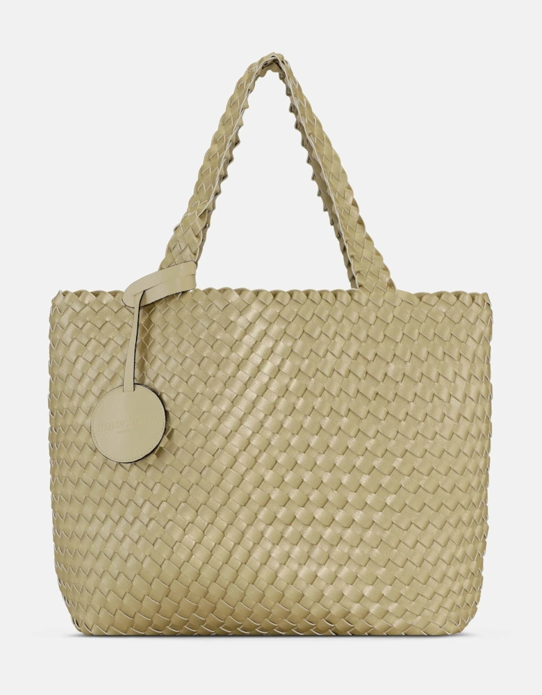 Braided tote bag
