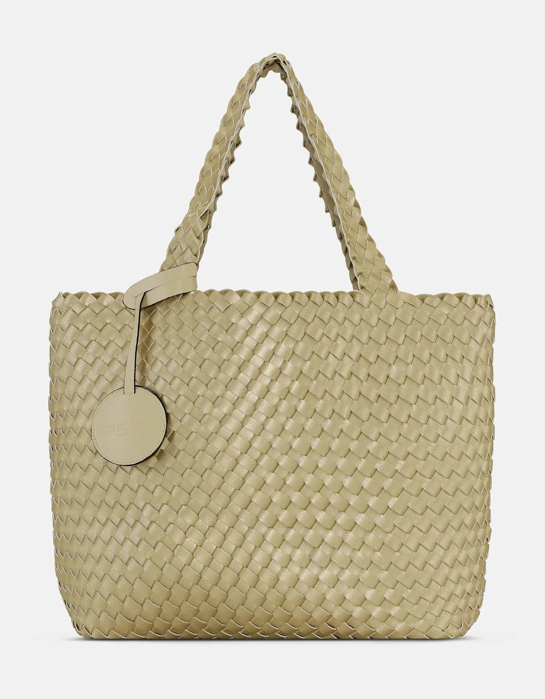 Braided tote bag