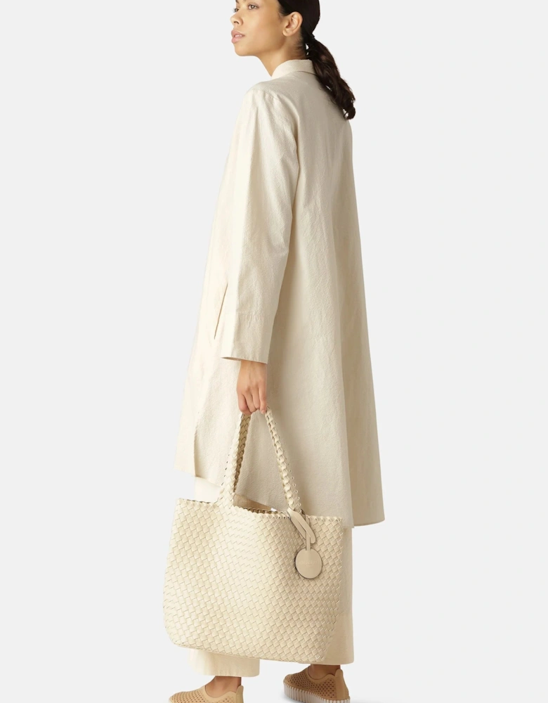 Braided tote bag