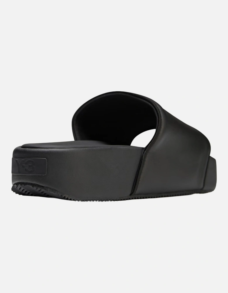 Y-3 Platform Slides in Black
