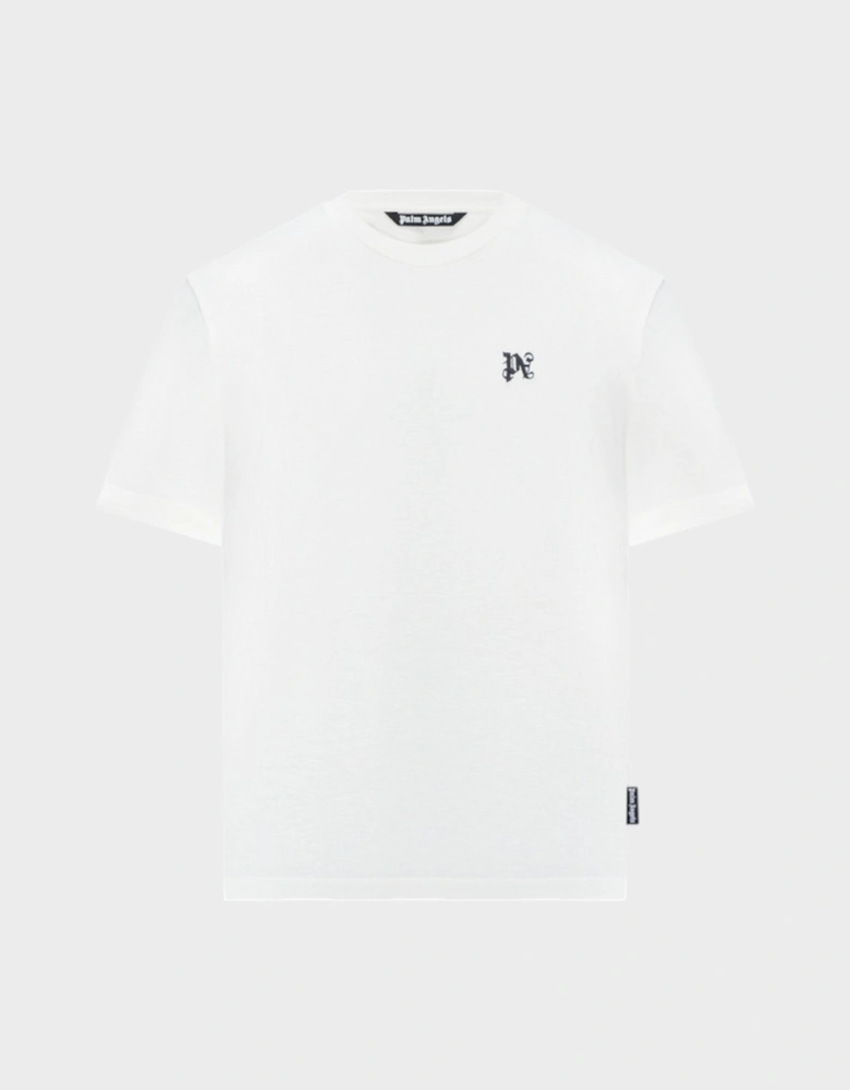 Logo Monogram Shirt White/Beige
