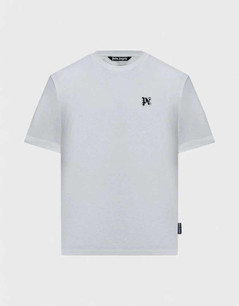 Logo Monogram Shirt Light Grey