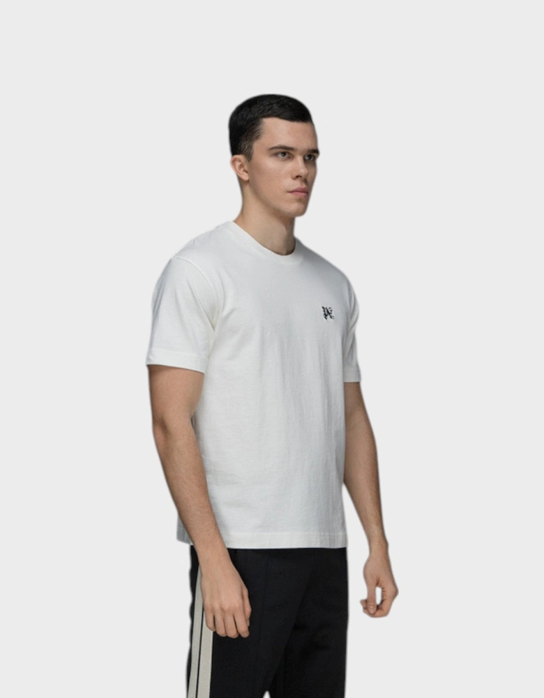 Logo Monogram Shirt White/Beige