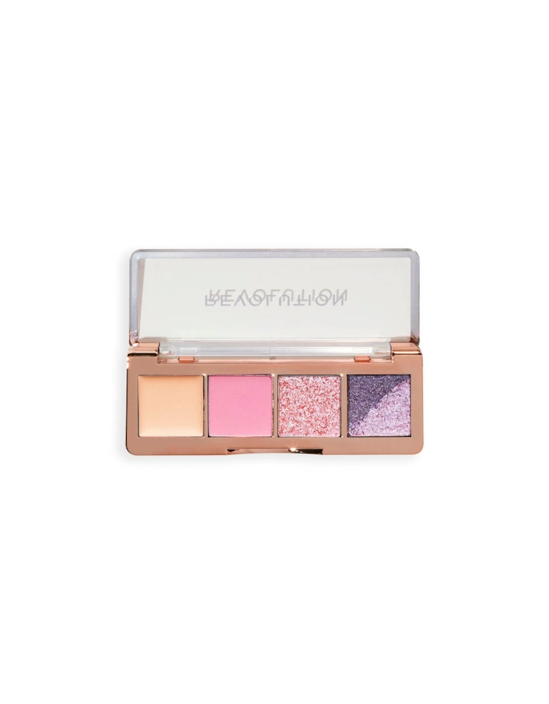 The Enchanted Icon Edit Soft Pink Nudes Mini Eyeshadow Palette