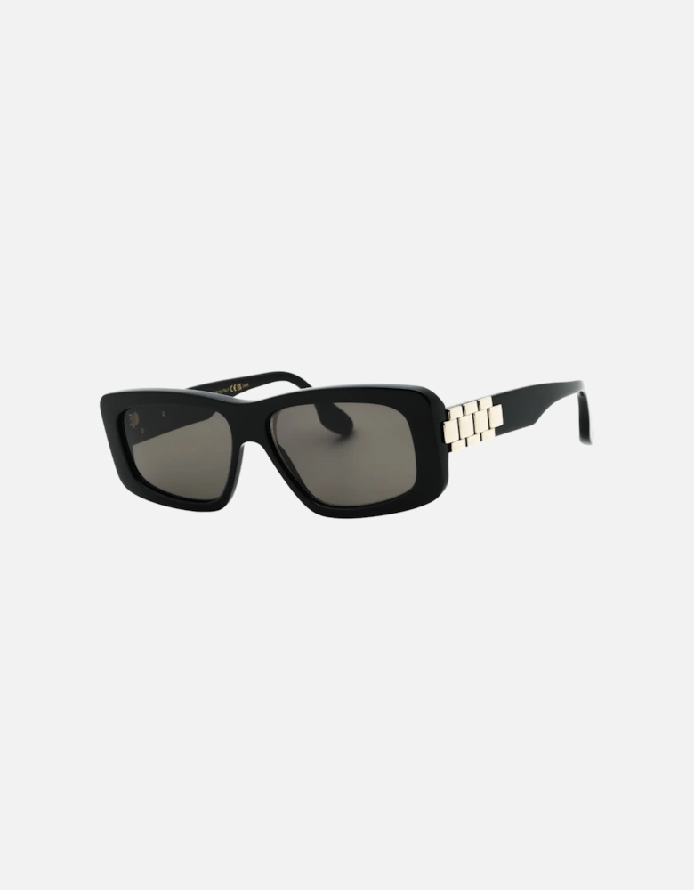 Dark Grey Lensed Black Sunglasses