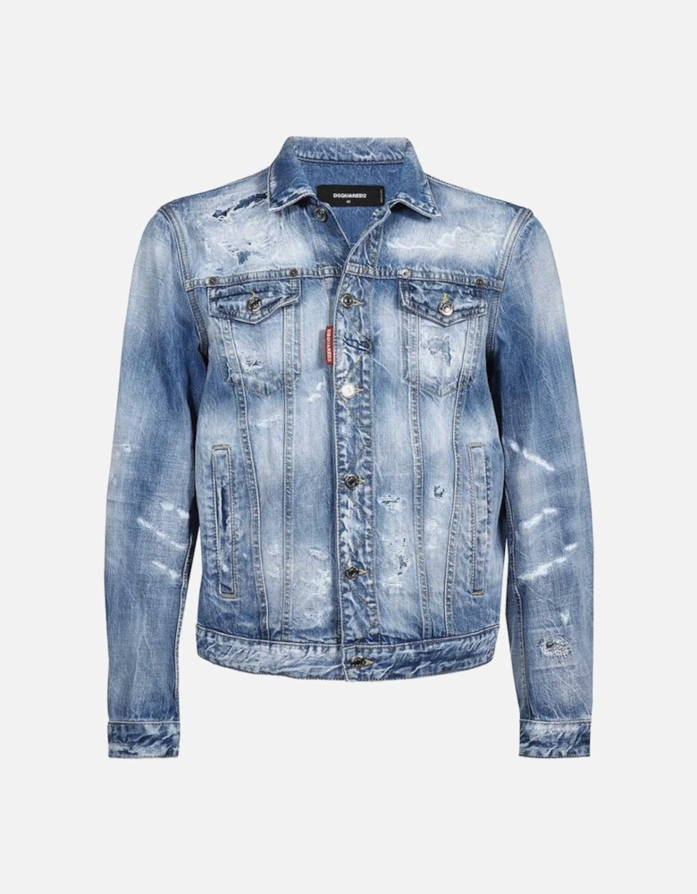 Dan Jean Jacket Blue Denim Jacket