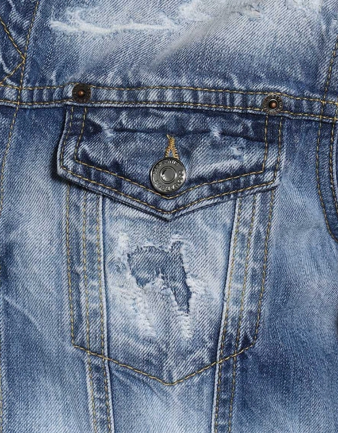 Dan Jean Jacket Blue Denim Jacket