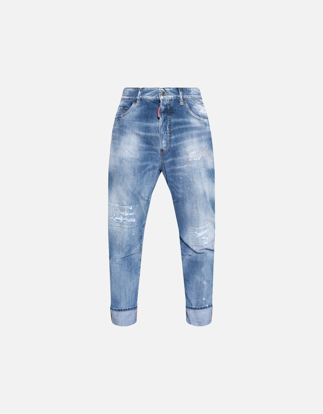 Tailored Combat Jean Blue Denim Pants, 4 of 3