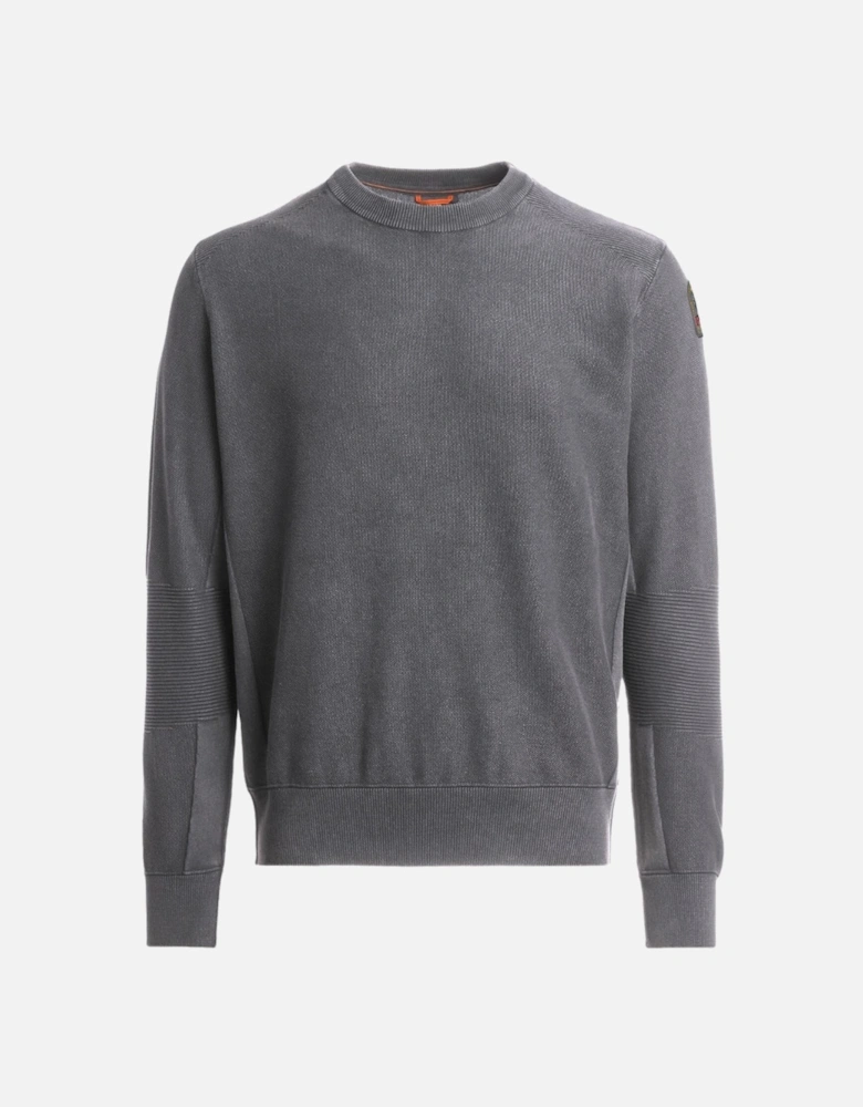 Orval Rock Grey Crewneck Sweater