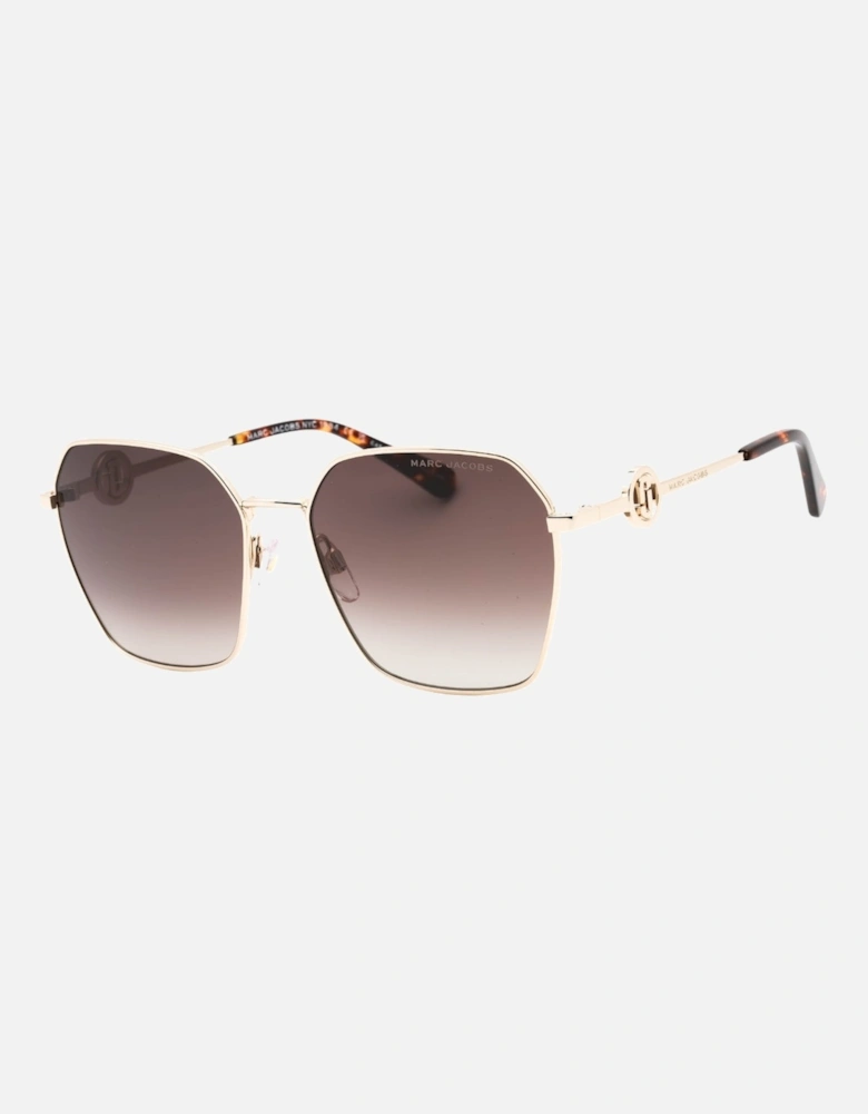 Gold Havana Detail Sunglasses