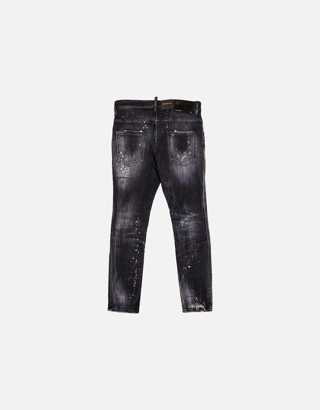 Super Twinky Jean Black Ripped Denim Pants