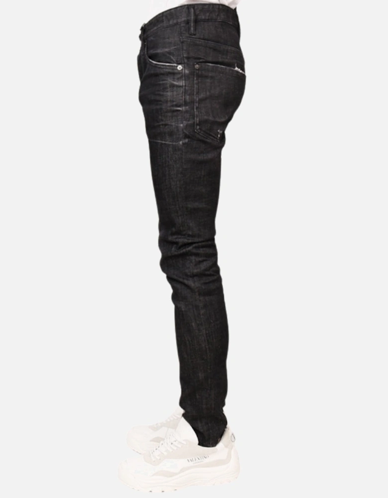 Skater Jean Black Denim Pants