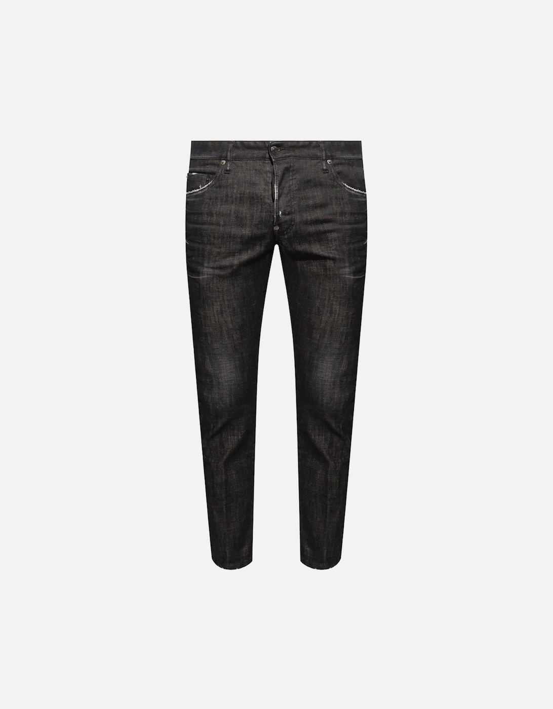 Skater Jean Black Denim Pants, 4 of 3