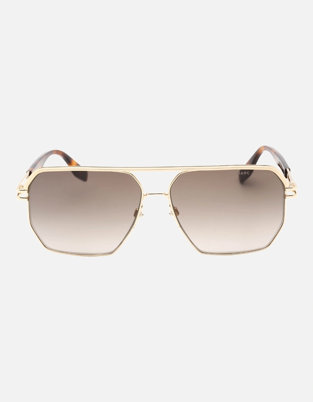 Brown SF Lens Gold Framed Sunglasses, 3 of 2