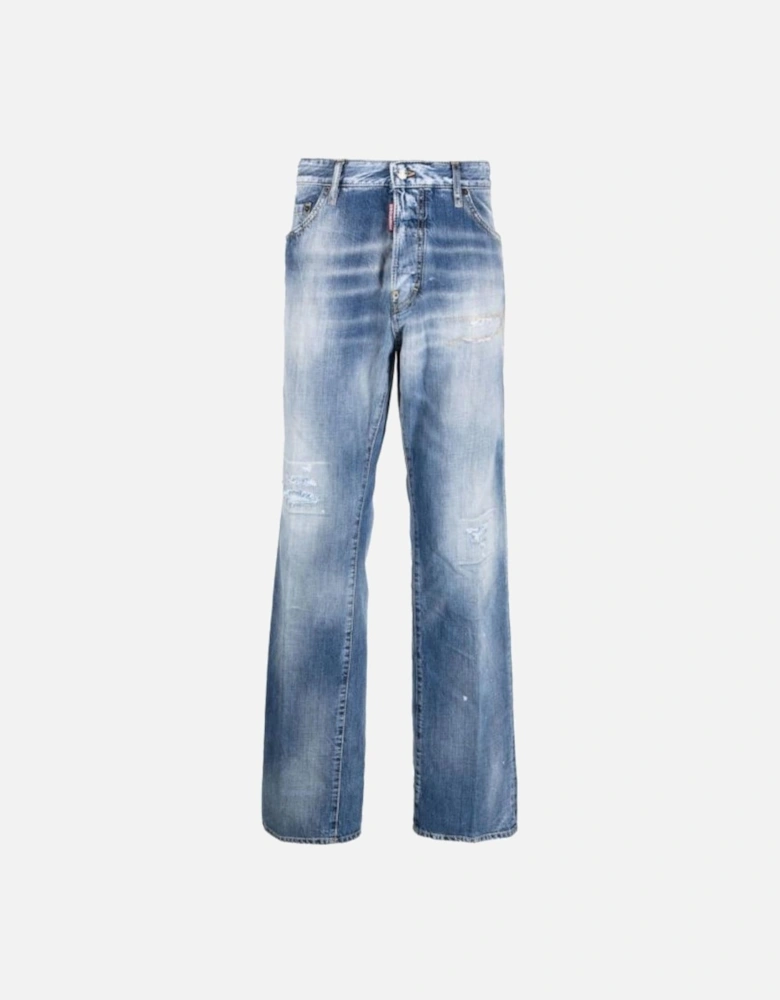 Roadie Jean Style Blue Denim Pants