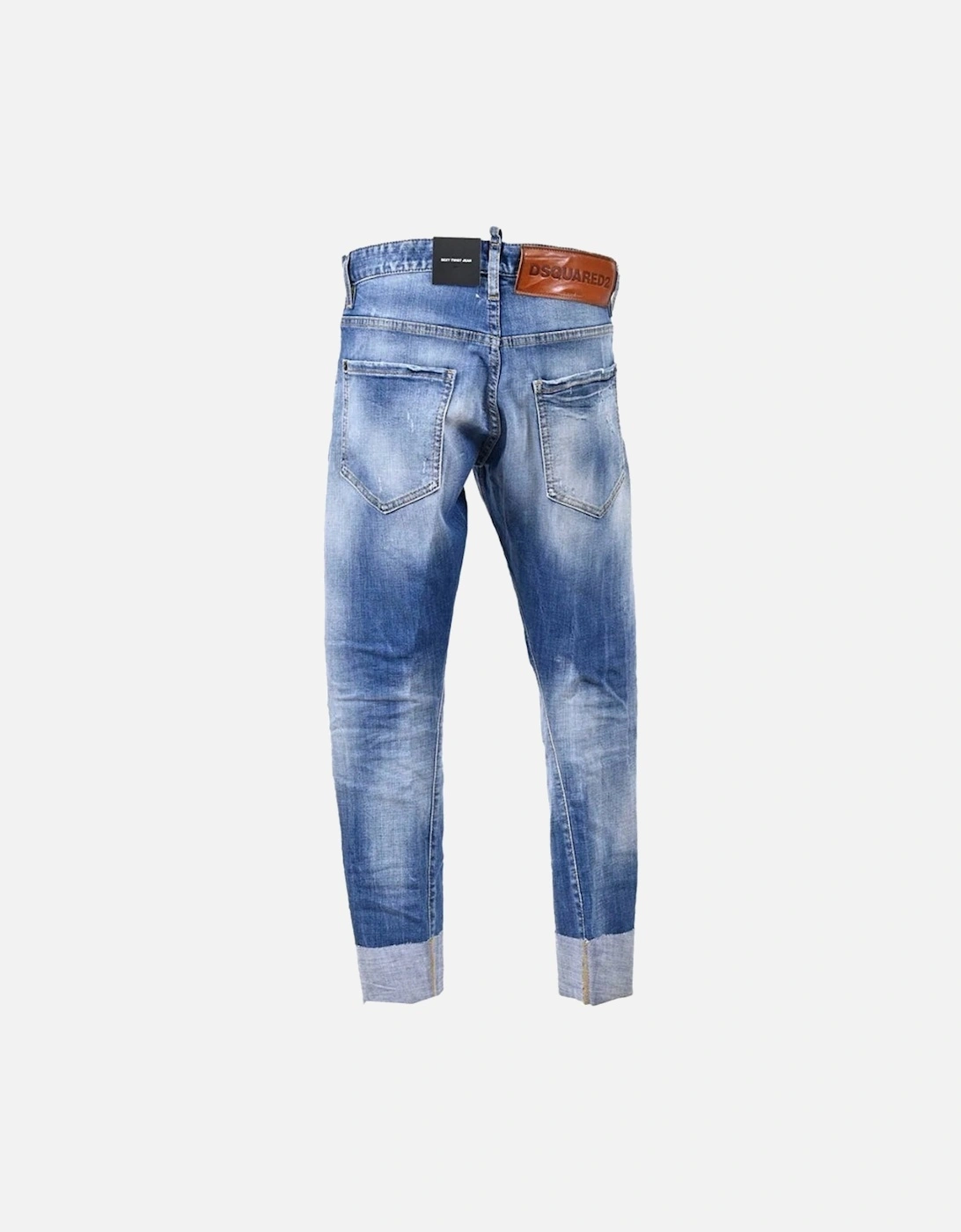 Sexy Twist Jean Light Blue Denim Pants