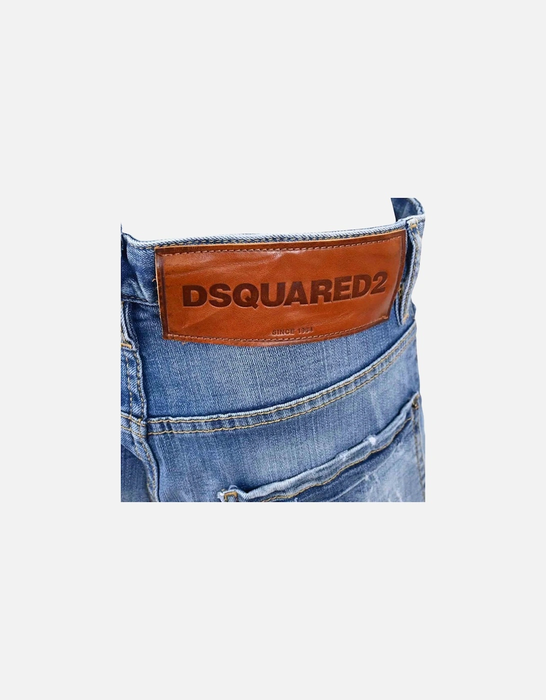 Sexy Twist Jean Light Blue Denim Pants