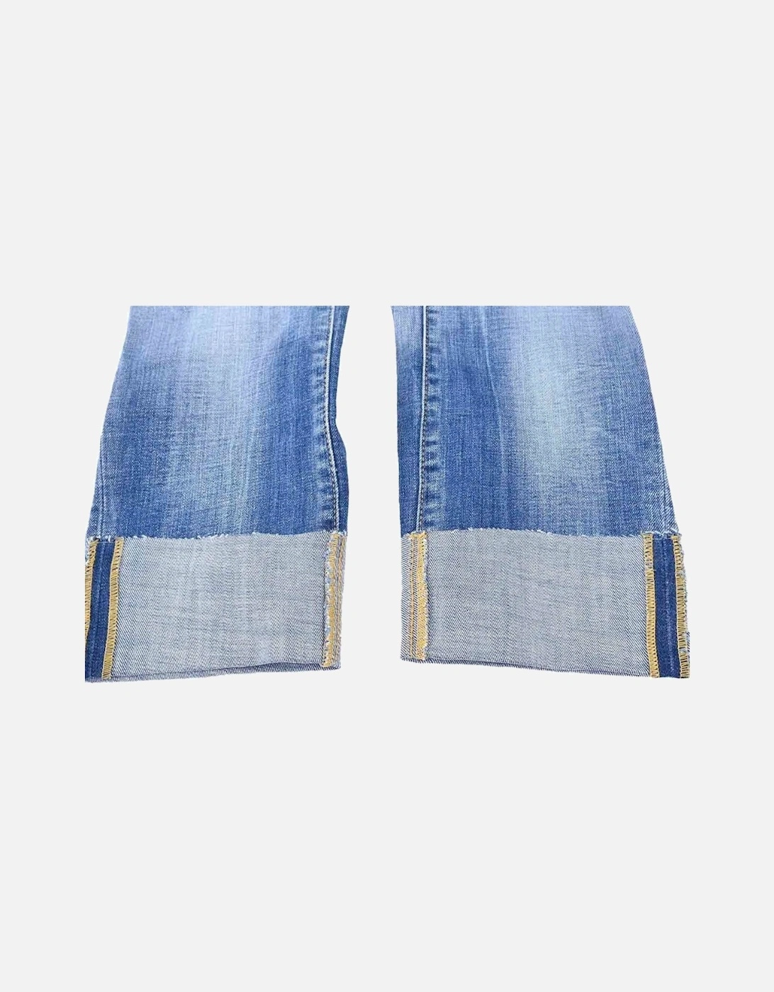 Sexy Twist Jean Light Blue Denim Pants