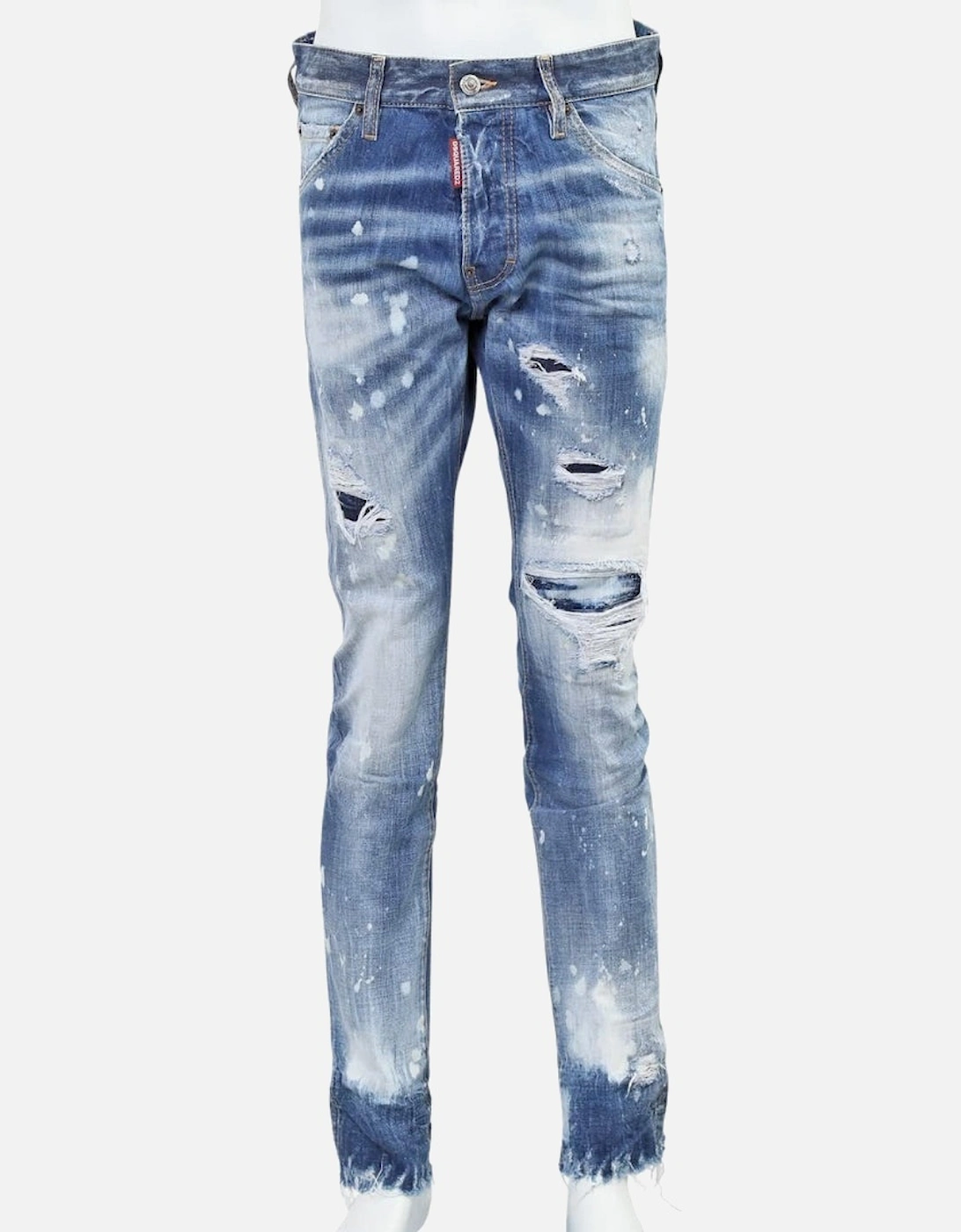 Cool Guy Jean Blue Distressed Denim Pants, 5 of 4