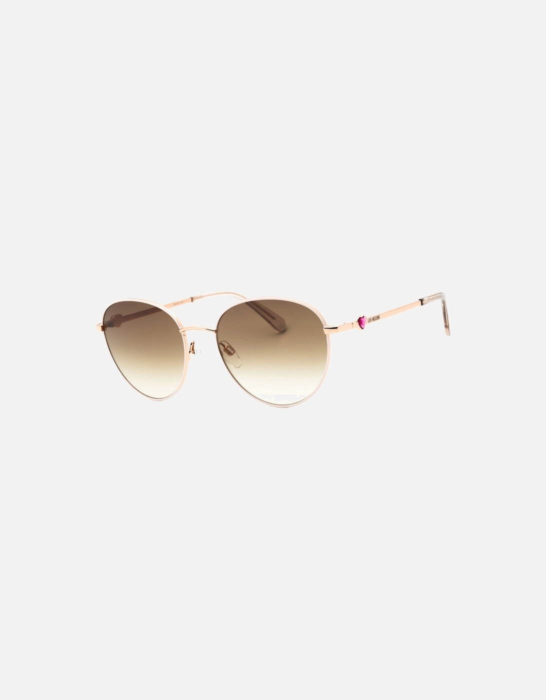 Brown SF Lensed Gold Sunglasses