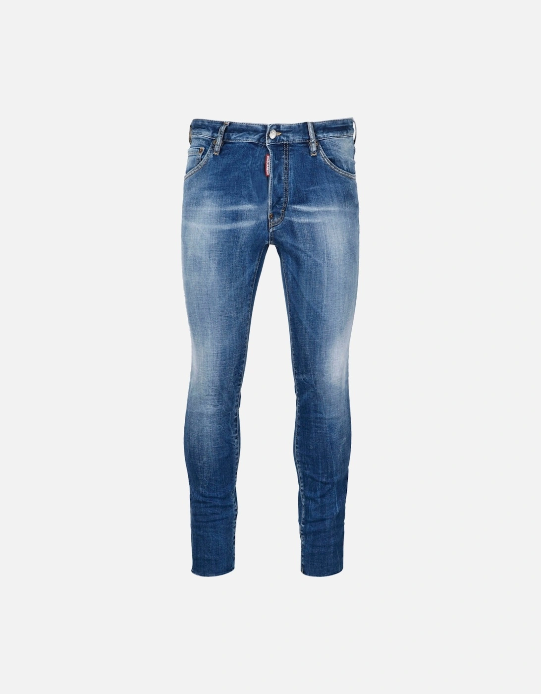 Cool Guy Cropped Blue Denim Pants, 4 of 3