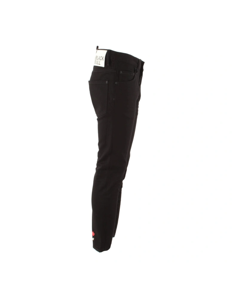 Skater Jean Black Denim Pants