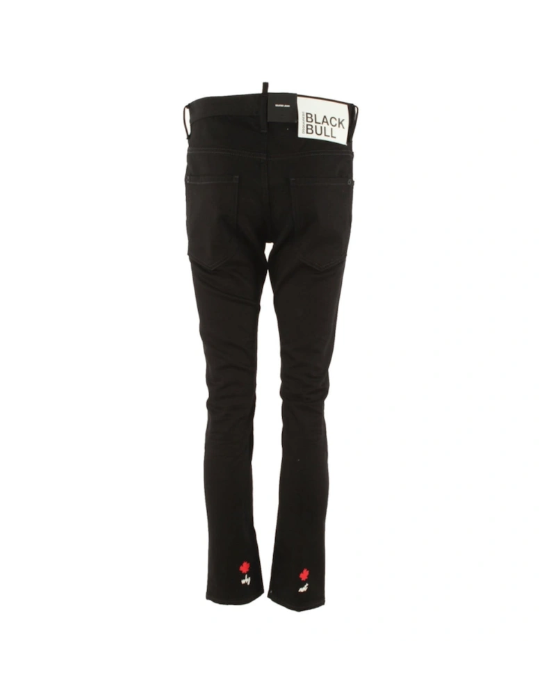Skater Jean Black Denim Pants