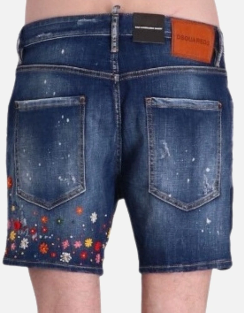Dan Commando Short Dark Blue Denim Shorts