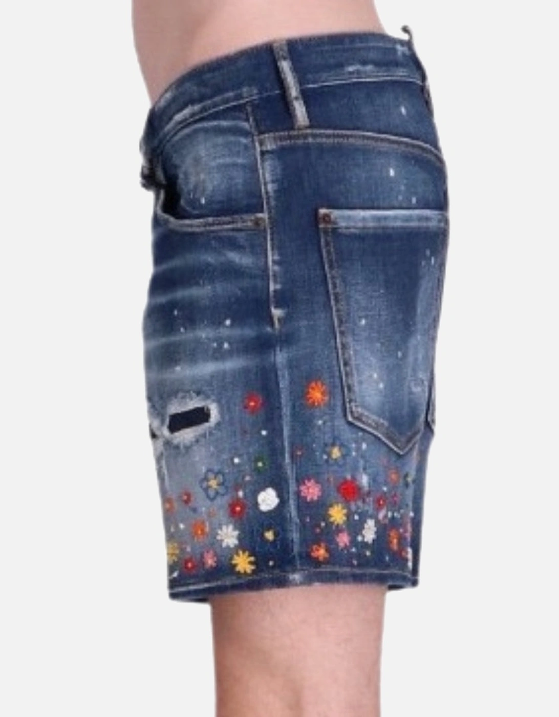 Dan Commando Short Dark Blue Denim Shorts