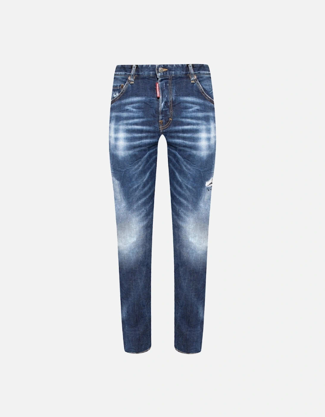 Sexy Twist Jean Dark Blue Denim Pants, 3 of 2