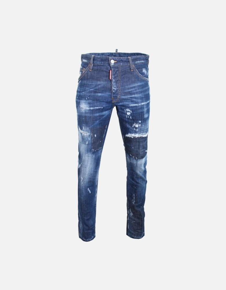 Cool Guy Jean Kick Ass Blue Denim Pants