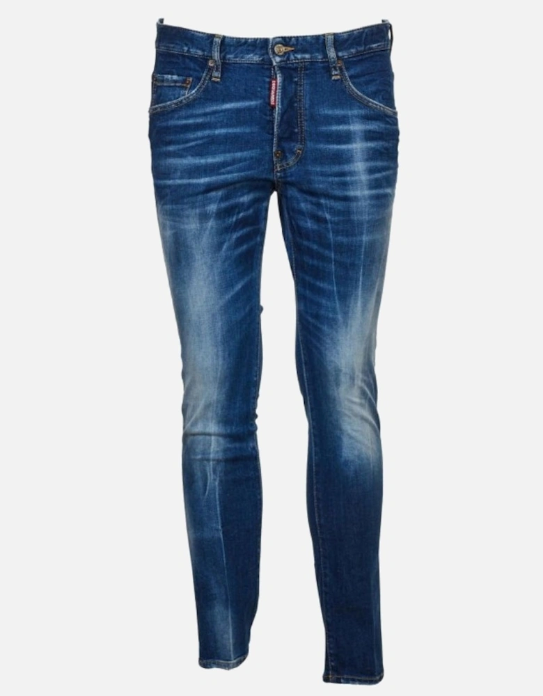 Skater Jean Navy Blue Denim Pants