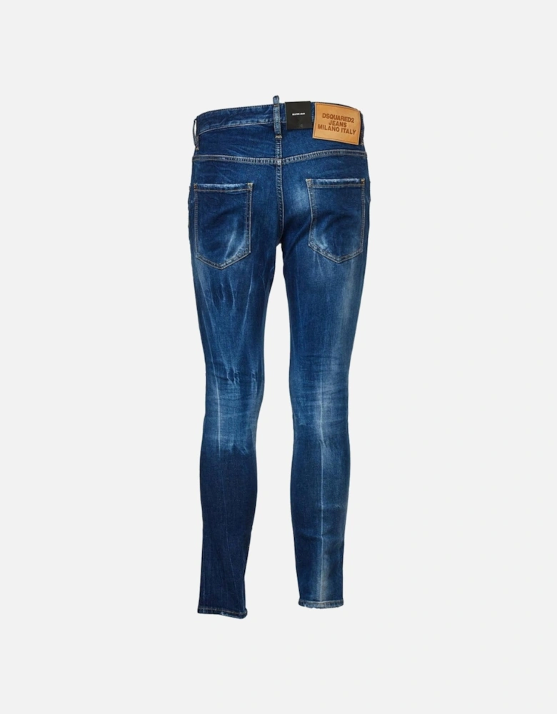 Skater Jean Navy Blue Denim Pants