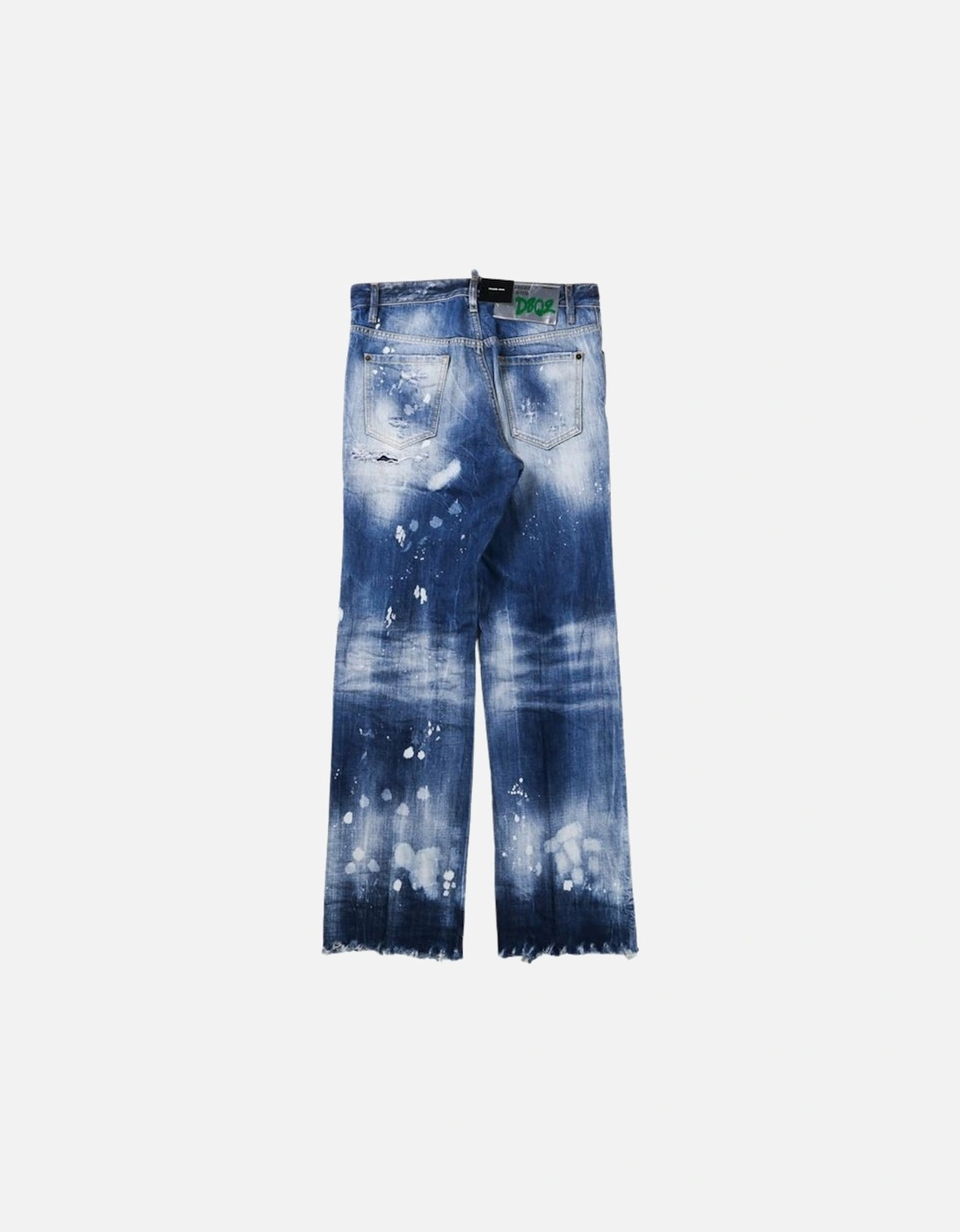 Roadie Jean Blue Distressed Denim Pants