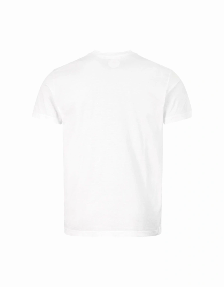 Flame Logo White T-Shirt