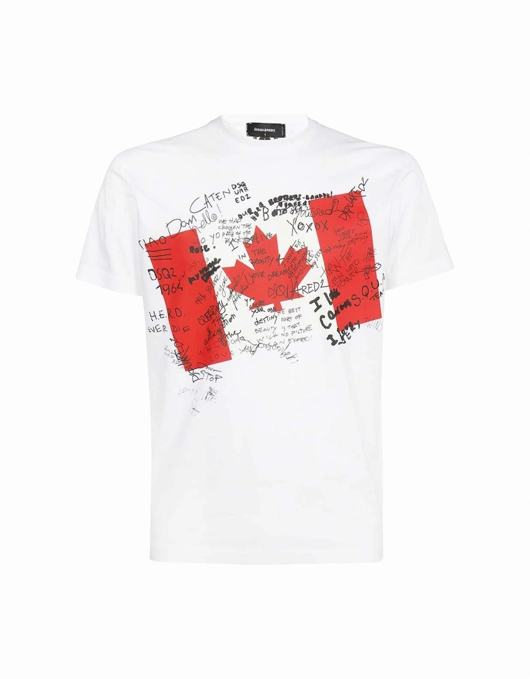 Canadian Flag Design White T-Shirt, 3 of 2
