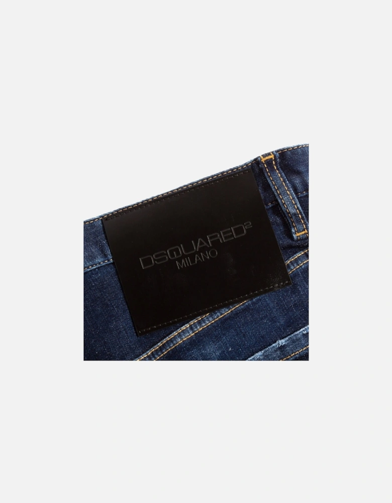 Combat Jean Dark Blue Denim Pants