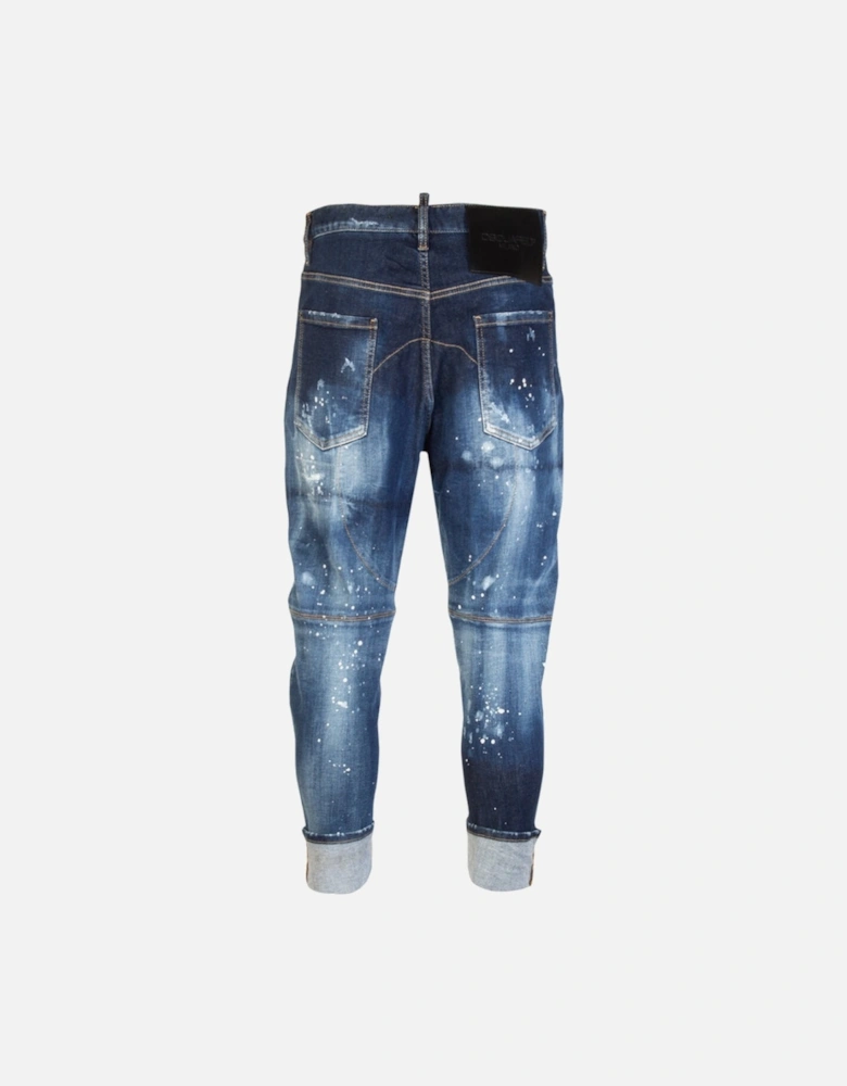 Combat Jean Dark Blue Denim Pants