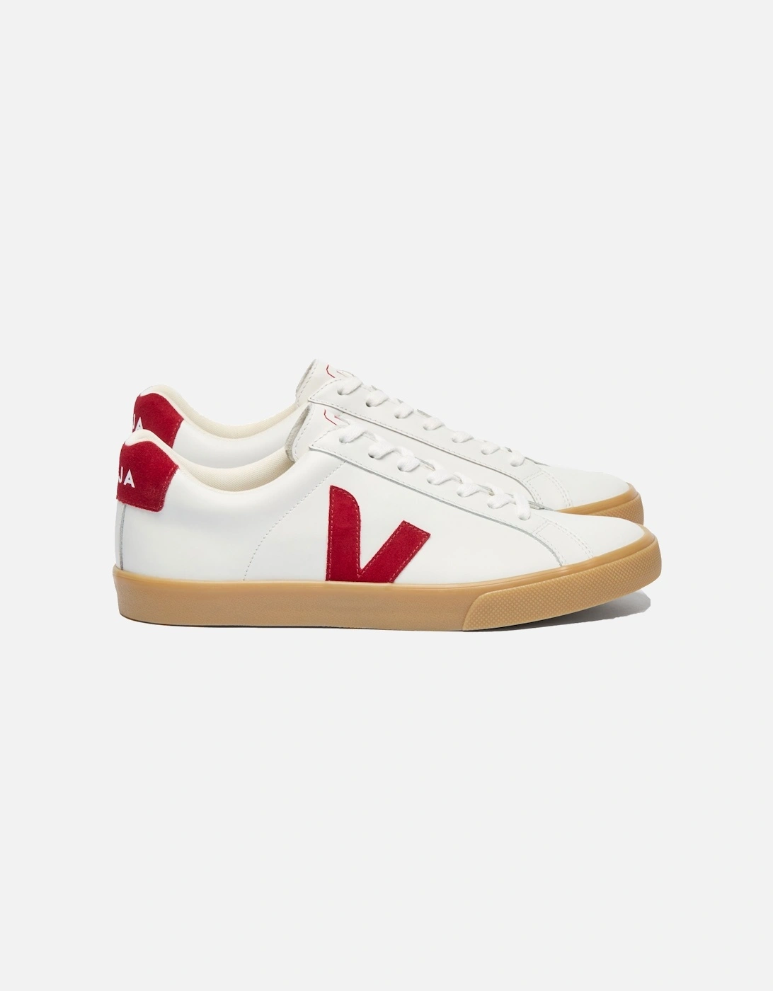 ESPLAR LOGO LEATHER TRAINER WHITE_PEPPER_NATURAL, 4 of 3