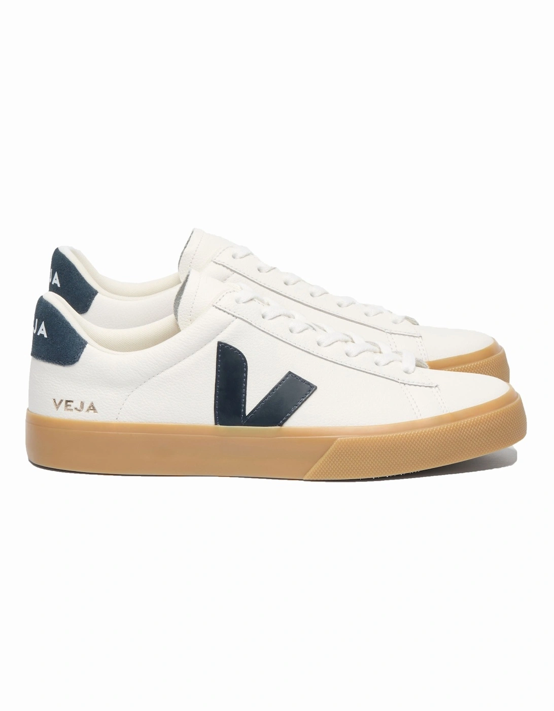 Campo Leather Trainer White/Nautico/Natural, 4 of 3
