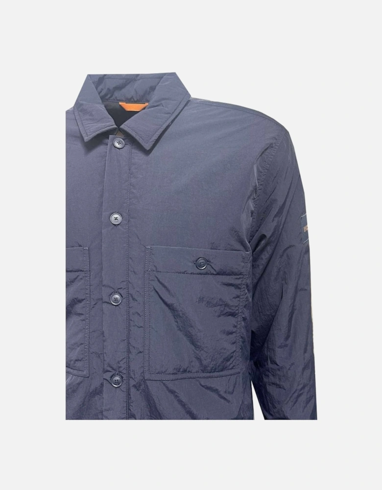 Men's Navy Locky lightly Padded Overshirt
