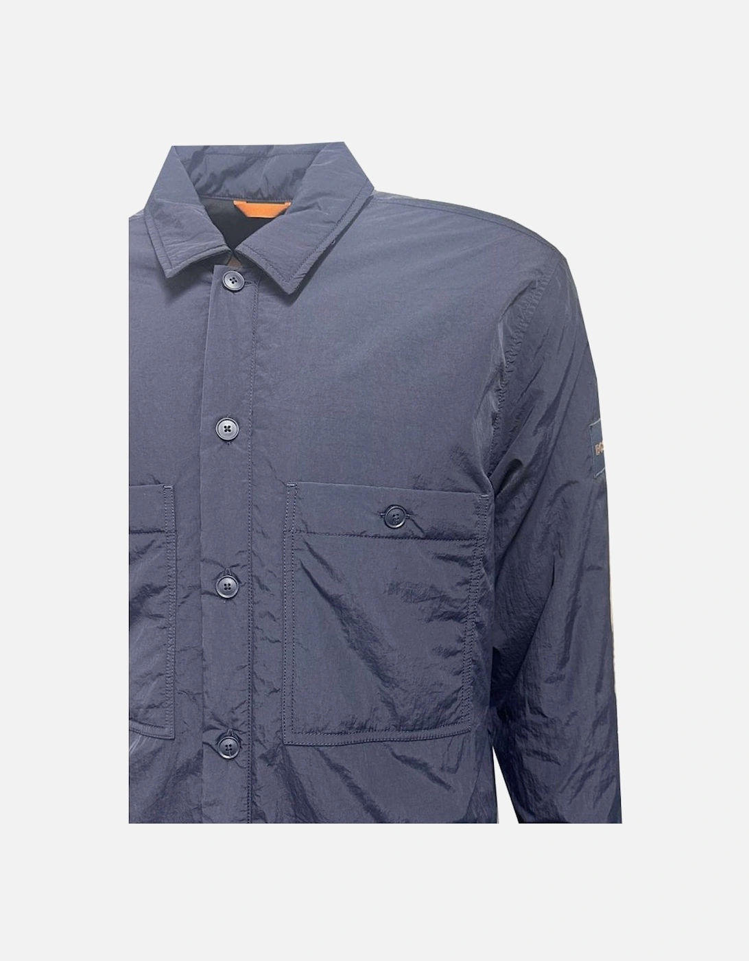 Men's Navy Locky lightly Padded Overshirt