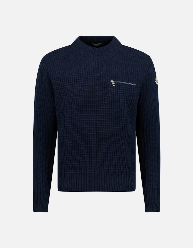 Wool & Cashmere Jumper Navy