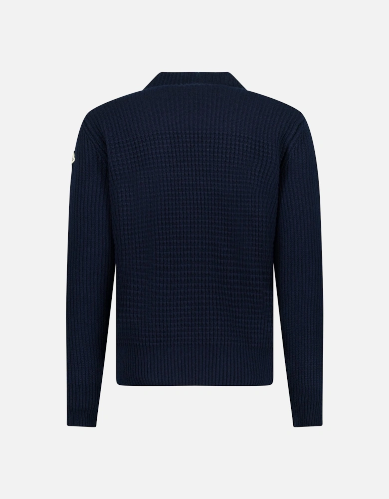 Wool & Cashmere Jumper Navy