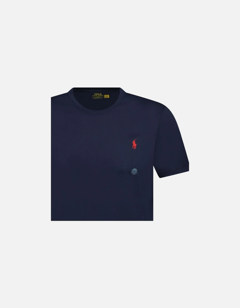 Custom Slim Fit T-Shirt in Navy