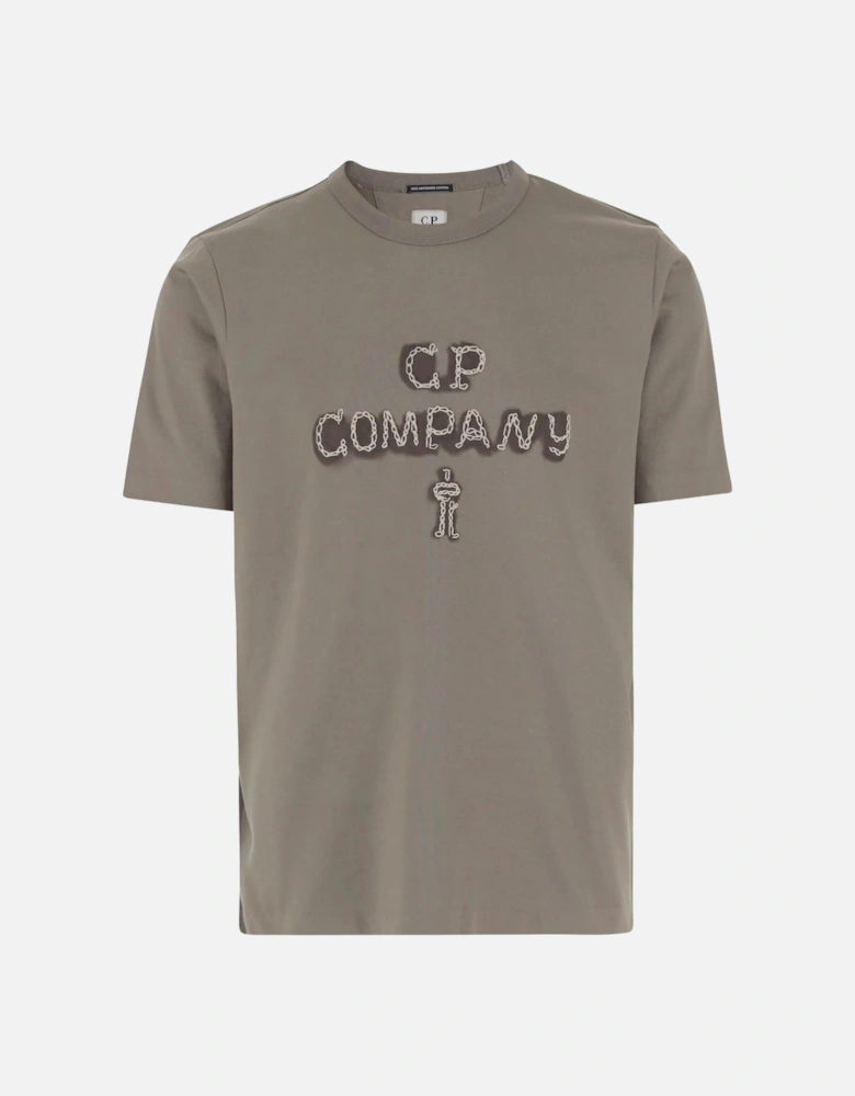 30/2 EMBROIDERED LOGO T SHIRT