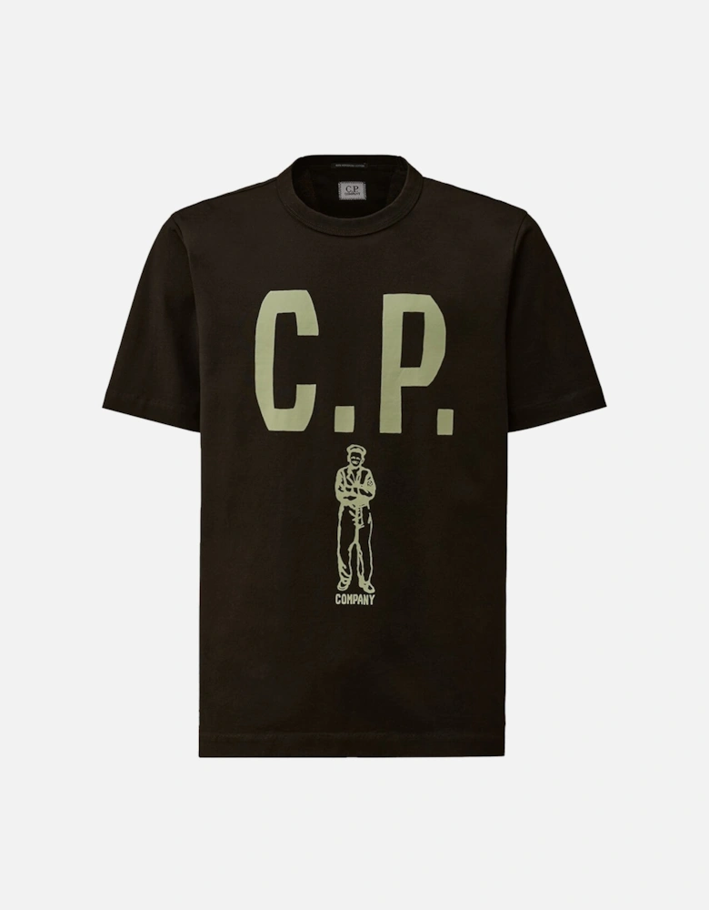 30/2 LARGE LETTERING T SHIRT